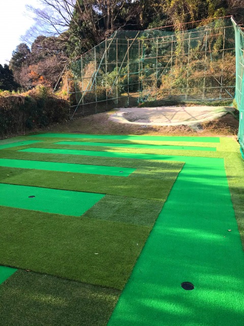 リニューアルしたフェアウェイとパター練習場です。