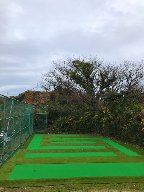 リニューアルしたフェアウェイとパター練習場です。